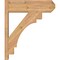 Ekena Millwork Merced Smooth Craftsman Outlooker, Western Red Cedar, 7 1/2"W x 24"D x 28"H OUT08X24X28MRC04SWR - alternate 3